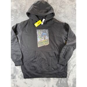 Star Wars The Empire Strikes Back Black Graphic Hoodie Youth Medium NWT